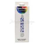 spectrum nubby glass dildo