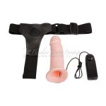 Arnés con Consolador Vibrador