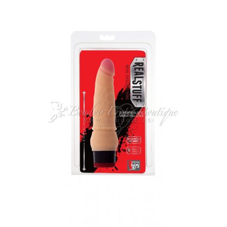 Consolador realista vibrador ancho 15,5 cm