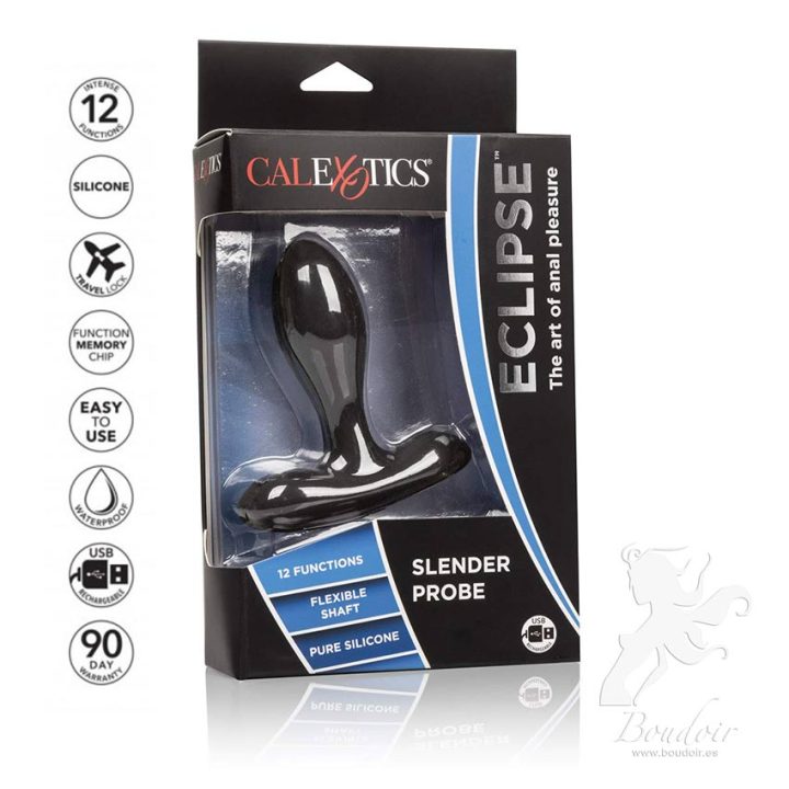 anal vibrator black slender