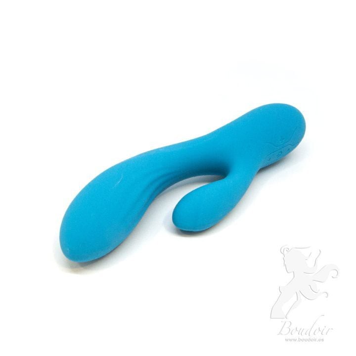 rabbit vibrator dual motor blue