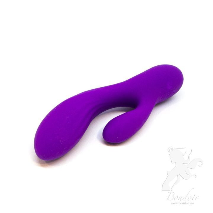 purple dual motor rabbit vibrator