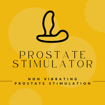 Non vibrating prostate stimulation