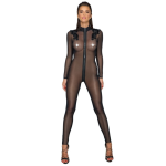 NOIR MESH JUMPSUIT