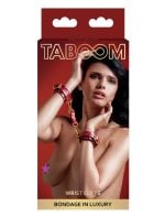 TABOOM-RED-WRIST-CUFFS-HANDCUUFS-BONDAGE