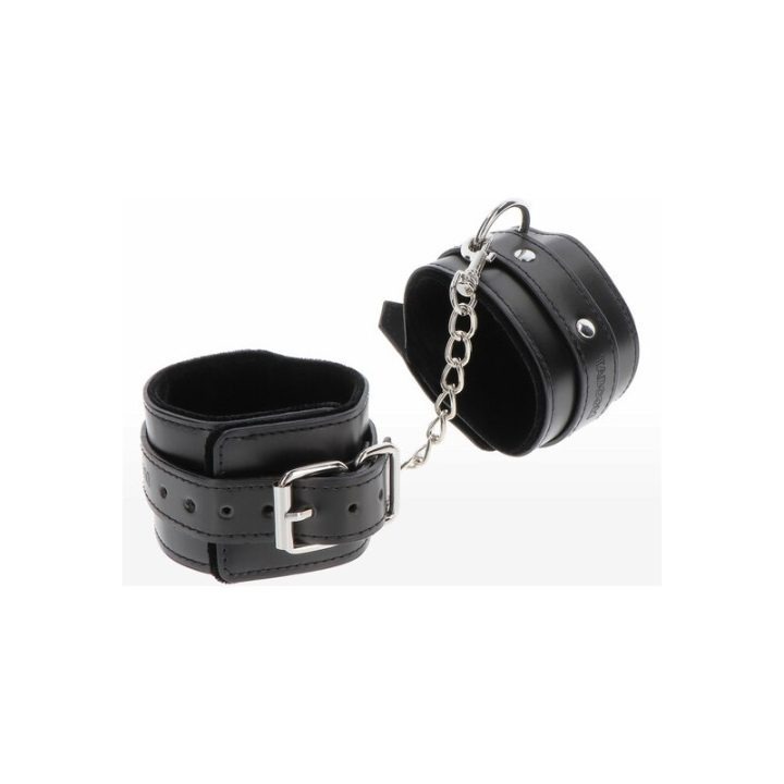 TABOOM-BLACK-ANKLE-CUFFS-HANDCUFFS-BONDAGE-BDSM