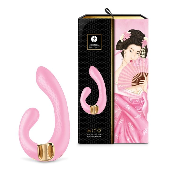 SHUNGA MIYO PINK RASPBERRY VIBRATOR RABBIT SEX TOY VIBRATOR