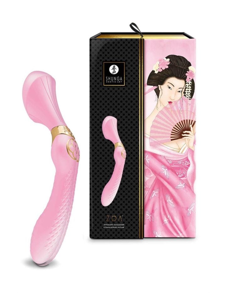 SHUNGA ZOA PINK G SPOT POWER VIBRATOR SEX TOY SILICONE