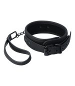 OHRGASMIC BLACK COLLAR Y LEASH