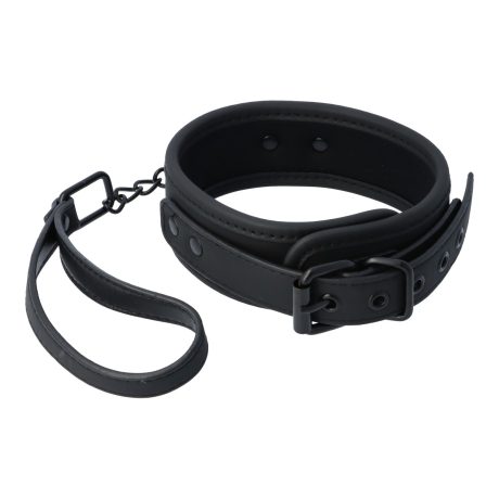 OHRGASMIC BLACK COLLAR Y LEASH