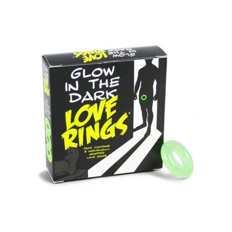 GLOW IN DARK JELLY COCK RINGS