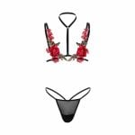 DI ROSES BRA & PANTY SET S/M