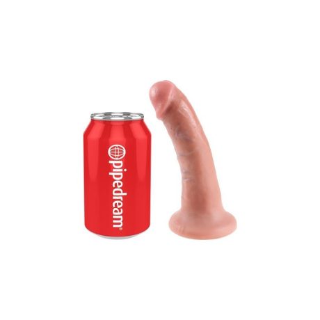 KING COCK 6 INCH FLESH DILDO