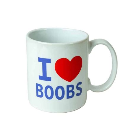 TAZA I LOVE BOOBS