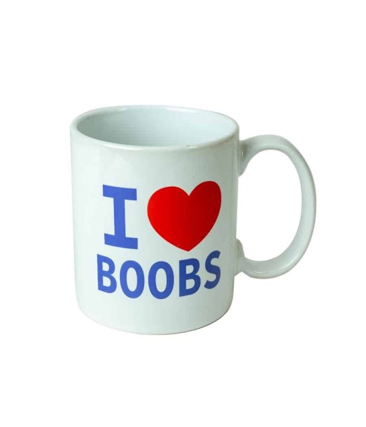 TAZA I LOVE BOOBS