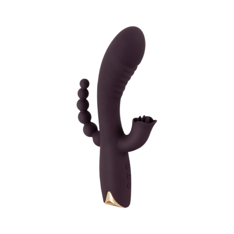 Javida vibrador triple morado