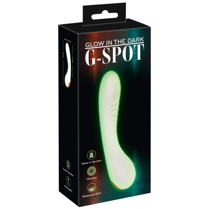 Glow in the dark G spot vibrator