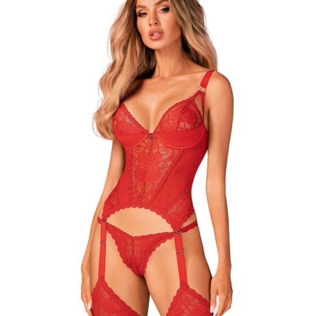 Obsessive Belovya Corset Red