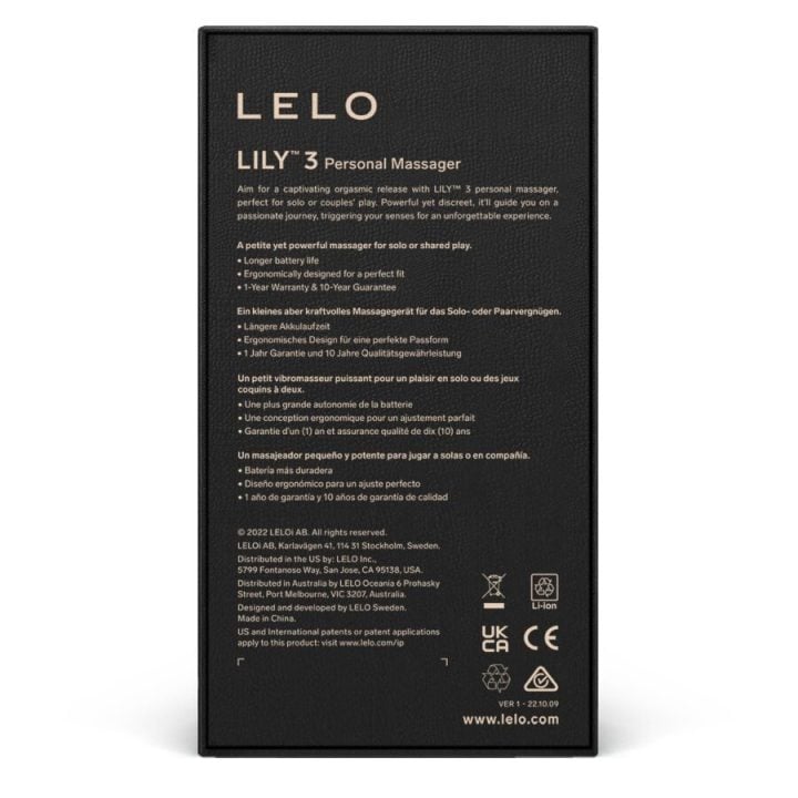 Lelo Vibrator Lily 3