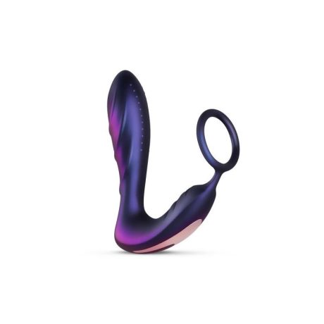 Anillo para el pene y plug anal vibrador Black Hole