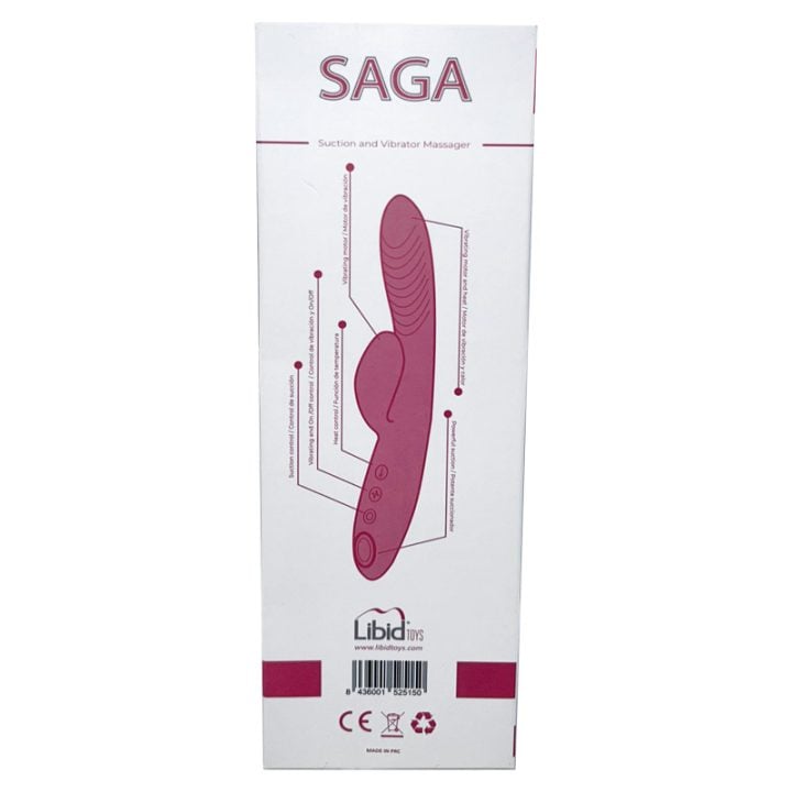 Saga Vibrating Rabbit with Suction