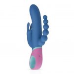 Vibrador Triple Rabbit Giratorio