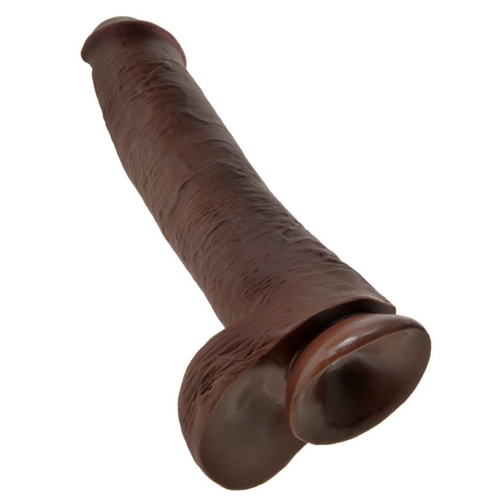 King Cock 15” Dildo with Testicles