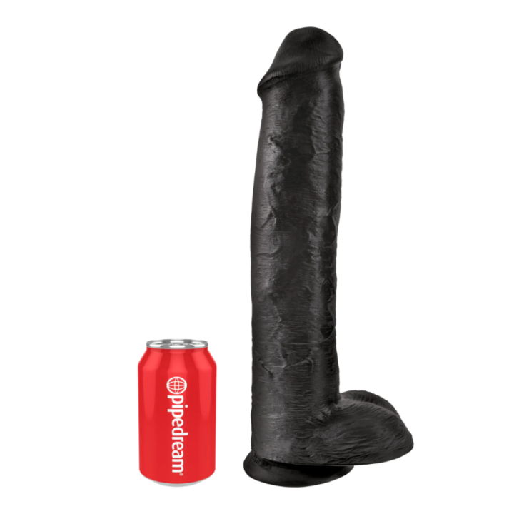 King Cock 15” Dildo with Testicles