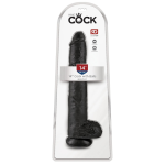 King Cock 14” Dildo with Testicles