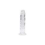 6” Clear Jelly Dildo