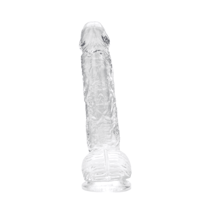 6” Clear Jelly Dildo