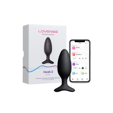 L Hush 2 Vibrating Plug by Lovense