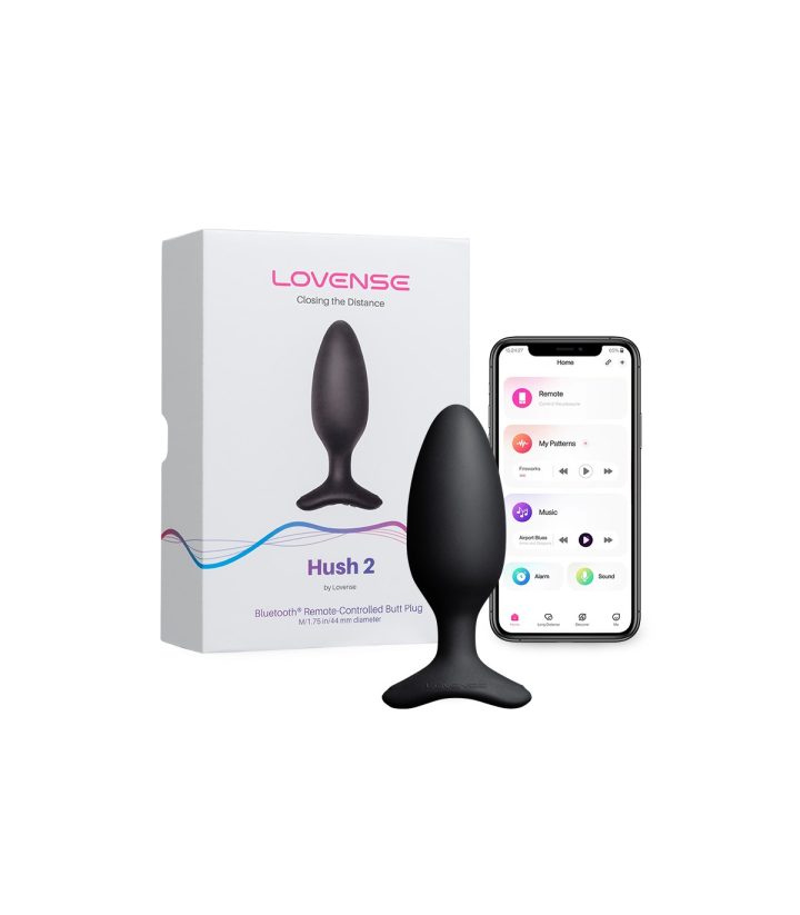 Plug Vibrador L Hush 2 de Lovense