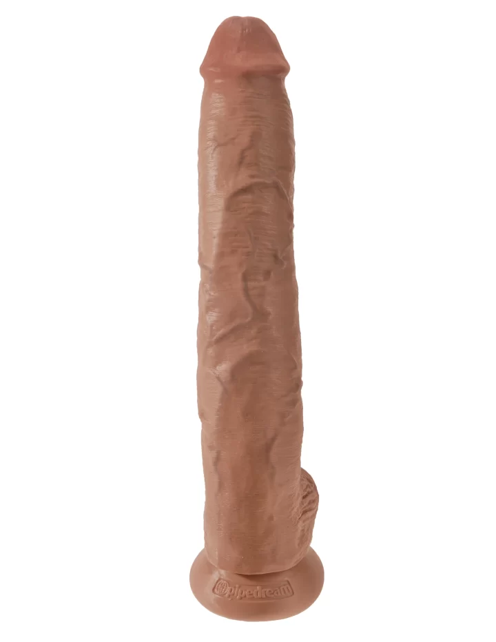 King Cock 14” Dildo with Testicles