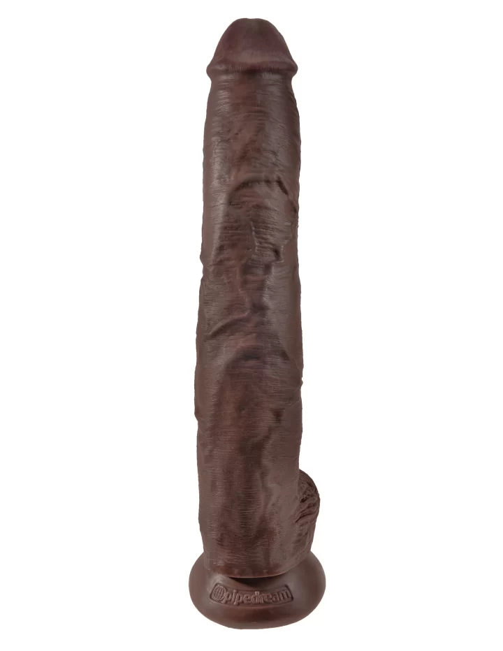 King Cock 14” Dildo with Testicles