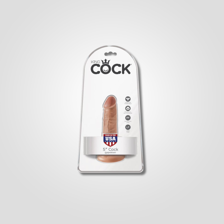 King Cock 5” Realistic Dildo