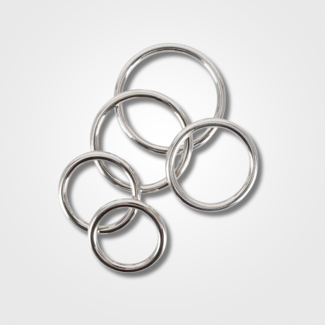 Metal Cock Ring Set