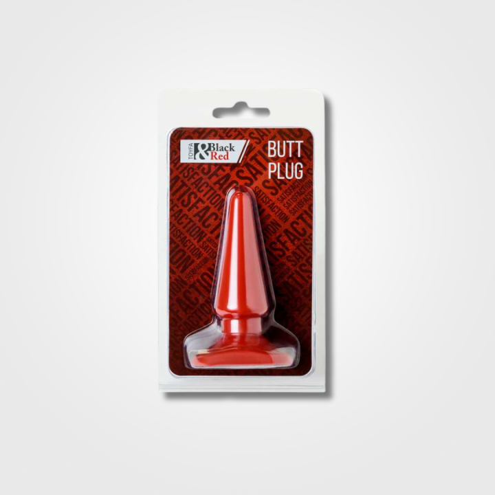 Red Anal Plug 10cm