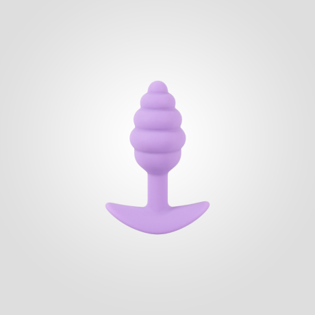 Mini plug anal morado