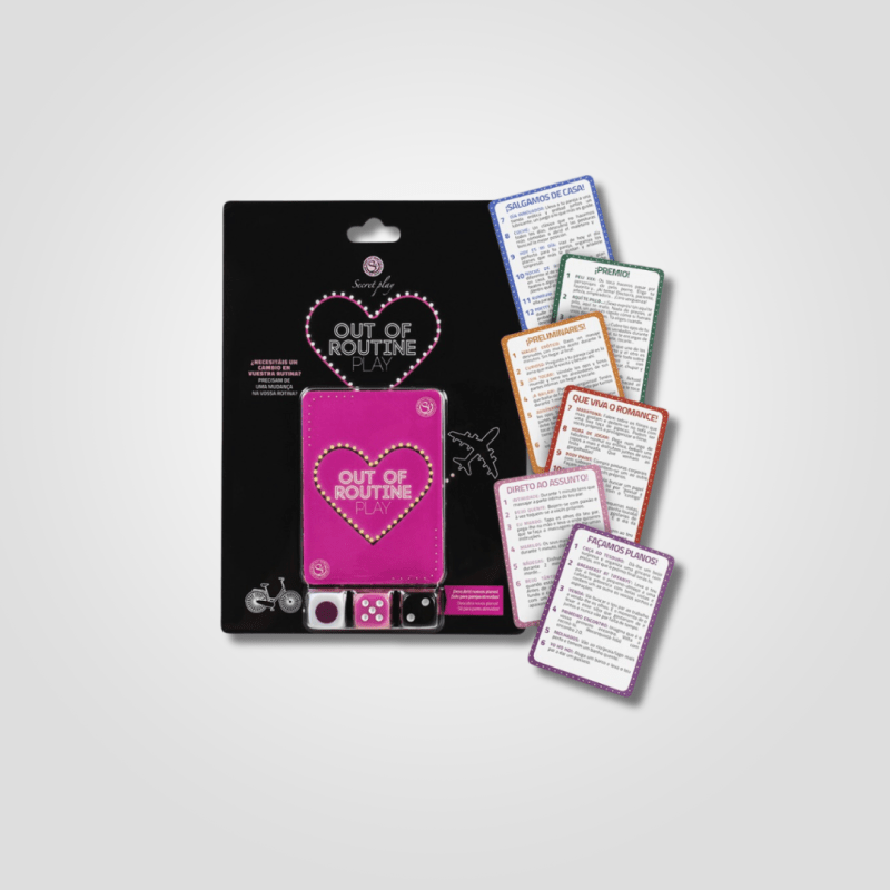 Out of Routine Card and Dice Erotic Game