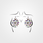 Nipple Jewels Stickers