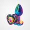Rainbow Heart Plug