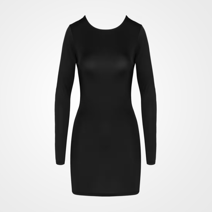 Deep Zip Dress - Image 6