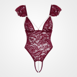 Scarlet Lace Bodysuit - Image 5