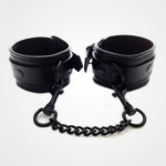 Black on Black Padded Cuffs