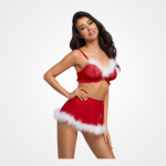 Mrs Claus Skirt Set - Image 3