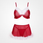 Mrs Claus Skirt Set - Image 5