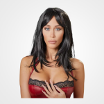 Choppy Black Wig